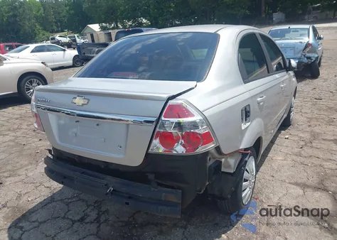 2008 Chevrolet Aveo Ls из США, поврежденный, VIN KL1TD56668B113890
